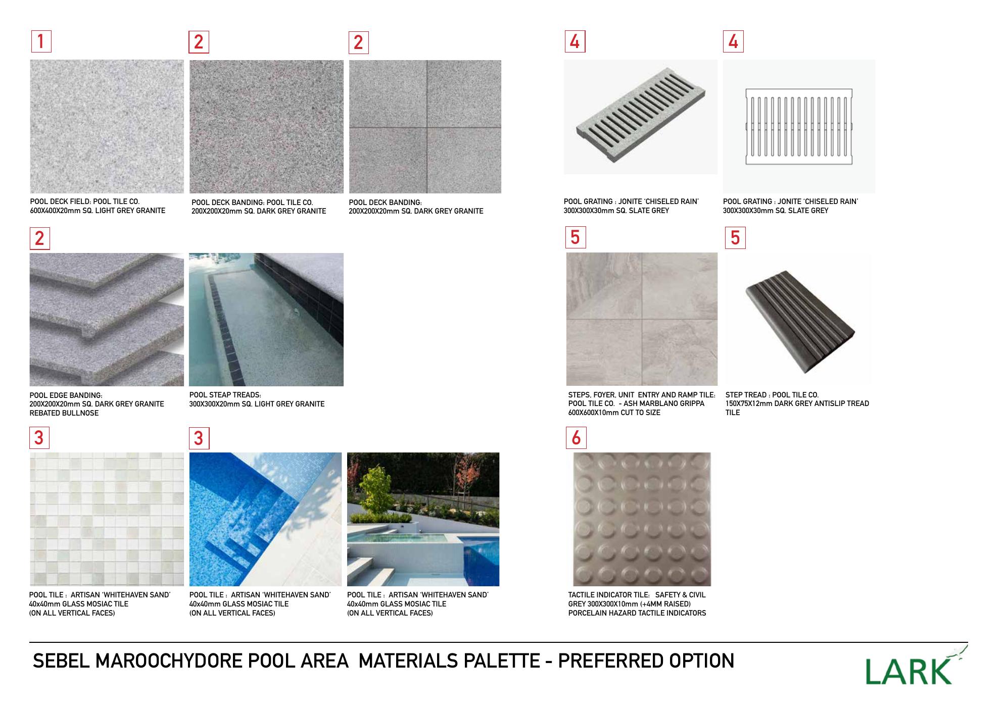 Sebel Maroochydore pool area refurbishment — sheet 4.